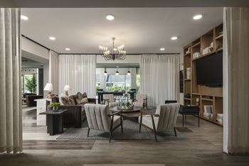Clubhouse lounge